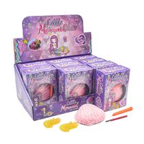 Kit de escavação científica Mermaid Dig 12 unidades com ferramentas para crianças