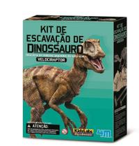Kit de Escavação de Dinossauro Velociraptor - 4M