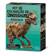 Kit de Escavação de Dinossauro Velociraptor Kidzlabs 4m Kit de Escavação de Dinossauro Velociraptor Kidzlabs 4m
