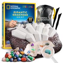 Kit de Escavação de Gemas Blue Marble com 50 Gemas Reais Brinquedo STEM Kit de Escavação de Gemas Blue Marble com 50 Gemas Reais Brinquedo STEM