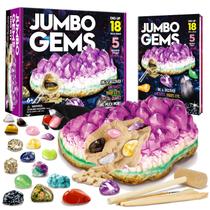 Kit de Escavação de Pedras Preciosas XXTOYS - Descubra 18 Gemas Reais (Crianças +6 Anos) Kit de Escavação de Pedras Preciosas XXTOYS - Descubra 18 Gemas Reais (Crianças +6 Anos)