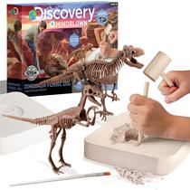 Kit de escavação Dinosaur Fossil Dig Discovery Kids com ferramentas