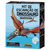 Kit de Escavação Dinossauros Pteranodonte Kosmika 4M
