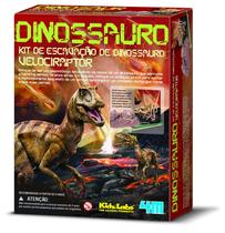 Kit De Escavação - Velociraptor - 4m - Brinquedo Educativo
