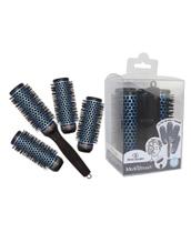 Kit de Escova de Cabelo Olivia Garden MultiBrush - Térmica e Removível