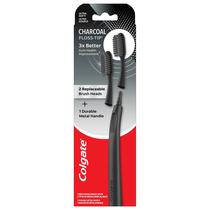 Kit de Escova de Dentes Colgate Keep Carvão com 2 Cabeças Substituíveis