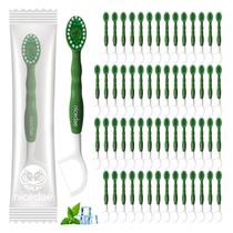 Kit de Escova de Dentes Mini para Viagem nicedae com Pasta de Dente 60 Unidades Kit de Escova de Dentes Mini para Viagem nicedae com Pasta de Dente 60 Unidades