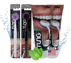 Kit de escova de língua e gel Peak Essentials Tung Tungue Cleaner