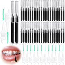 Kit de escova interdental, palhetas e aparelhos dentários Jupwalz Kit de escova interdental, palhetas e aparelhos dentários Jupwalz