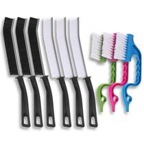 Kit de Escovas de Limpeza Edgnb 9 Peças para Frestas e Cantos Kit de Escovas de Limpeza Edgnb 9 Peças para Frestas e Cantos