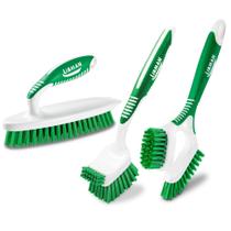Kit de escovas Libman Heavy Duty com 3 pincéis Kit de escovas Libman Heavy Duty com 3 pincéis