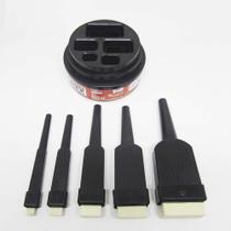 Kit de Escrita Cartaz Profissional C/5 Pincel Somente Pincel Kit de Escrita Cartaz Profissional C/5 Pincel Somente Pincel