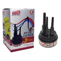 Kit De Escrita Profissional Com 3 Pinceis Pdvmais Kit De Escrita Profissional Com 3 Pinceis Pdvmais
