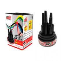Kit De Escrita Profissional Para Cart 5 Pinceis Radex Kit De Escrita Profissional Para Cart 5 Pinceis Radex