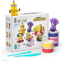 Kit de escultura em argila Fat Brain Toys Hey Clay Minions Kids 5-11