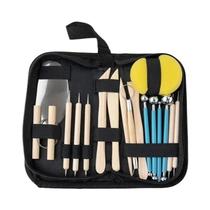 Kit De Escultura Em Argila Para Cerâmica DIY, Ferramentas De Escultura Em Cera, Conjunto De