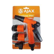 Kit de Esguicho Pistola Plástica 4 Peças 1/2" - Ajax