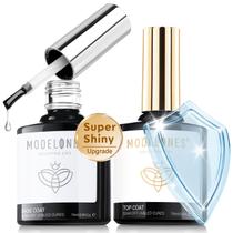 Kit de Esmalte em Gel Modelones 15 ml Base e Top Coat