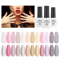 Kit de esmaltes AIMEILI Gel Sheer Pink Nude 12x8ml Kit de esmaltes AIMEILI Gel Sheer Pink Nude 12x8ml