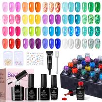 Kit de esmaltes besouros Summer Jelly Gel 20 cores Neon Kit de esmaltes besouros Summer Jelly Gel 20 cores Neon