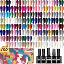 Kit de esmaltes de gel JODSONE 32 cores com luz UV e ferramentas