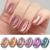 Kit de Esmaltes em Gel Double Rhythm Cat Eye - 6 Cores (7,5ml cada)