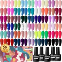 Kit de Esmaltes em Gel JODSONE - 60 Unidades com 55 Cores