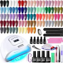 Kit de esmaltes em gel JODSONE UV Light 32 cores com ferramentas de manicure