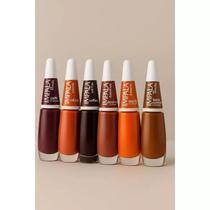 Kit de Esmaltes Impala Tons Nudes Marrom Terracota 8ml Kit de Esmaltes Impala Tons Nudes Marrom Terracota 8ml
