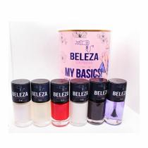 Kit de esmaltes My Basics! Beleza Express