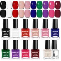 Kit de Esmaltes OpenLive 12 Peças Secagem Rápida Kit de Esmaltes OpenLive 12 Peças Secagem Rápida
