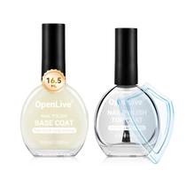 Kit de Esmaltes OpenLive Base e Top Coat 16,5ml Kit de Esmaltes OpenLive Base e Top Coat 16,5ml