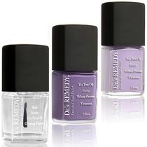 Kit de esmaltes para unhas Dr's Remedy PURPLE Power, Amethyst & Lilac