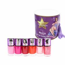Kit de Esmaltes Star Collection Beleza Express 6 unidades de 11ml (cada)