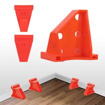 Kit de espaçadores de piso Jauyas atualizado para laminado e vinil Kit de espaçadores de piso Jauyas atualizado para laminado e vinil