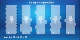 Kit de Espátulas de Efeito 02 para Confeitaria