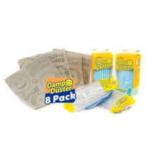 Kit de Esponjas e Panos Úmidos para Limpeza Scrub Daddy 8 peças