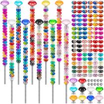 Kit de Estacas para Jardim KVCSYAW com 230 Peças de Miçangas Coloridas para DIY Kit de Estacas para Jardim KVCSYAW com 230 Peças de Miçangas Coloridas para DIY