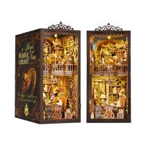 Kit De Estante Para Casa De Bonecas, Decoração De Biblioteca, Modelo De Estante Para Livros, Faça