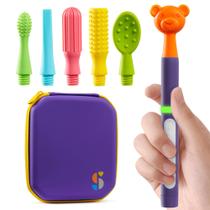 Kit de Estimulação Oral Buzz Buddy com 6 Cabeças - Suprimentos Especiais