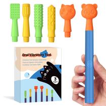 Kit de estimulação sensorial oral ronfnea com 6 cabeças de textura macia Kit de estimulação sensorial oral ronfnea com 6 cabeças de textura macia