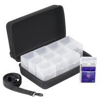 Kit de Estojo para Cartas RHCOM com 12 Deck Boxes Transparentes