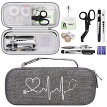 Kit de estojo para estetoscópio BOVKE, 15 peças, ferramentas médicas para enfermeiras Kit de estojo para estetoscópio BOVKE, 15 peças, ferramentas médicas para enfermeiras