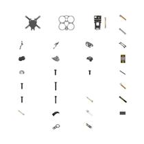 Kit De Estrutura De Drone PRO/LITE EXT Bee25 De 2.5 Polegadas Para O3 Air Unit Link Vista VTX RC FPV