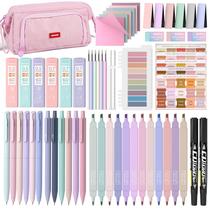 Kit de Estudo Bíblico Nicpro com 71 Peças para Mulheres com Canetas e Abas Kit de Estudo Bíblico Nicpro com 71 Peças para Mulheres com Canetas e Abas
