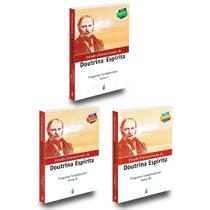 Kit de Estudo Sistematizado da Doutrina Espírita - Programa Fundamental - Tomos 1, 2 e 3