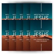 Kit de Evangelismo - 10 livros Palavras de Vida - Meditações com Jesus