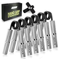 Kit de Exercitadores de Mão UUJOME 6 Peças 50-300 lb