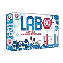 Kit De Experiências Lab 80 Brincando de Cientista Estrela - 7896027549980