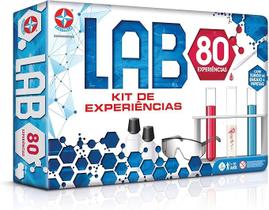 Kit De Experiencias Lab 80 Brincando de Cientista - Estrela Kit De Experiencias Lab 80 Brincando de Cientista - Estrela
